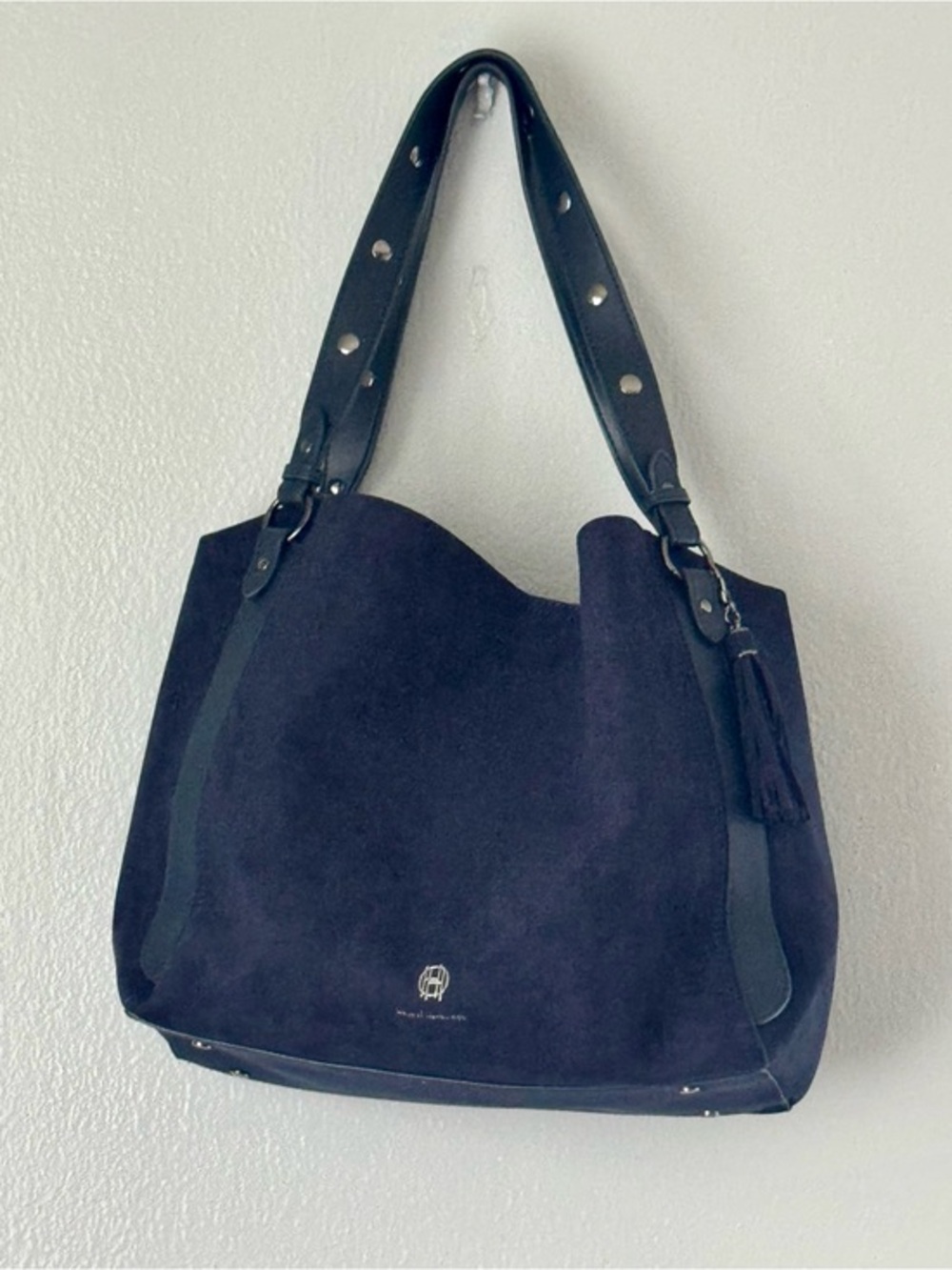 House of Harlow 1960 Luxe Tote Bag – Deep Navy Blue – NWOT